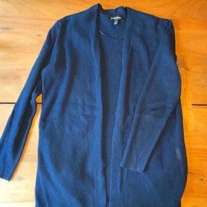 Banana Republic blue long cardigan